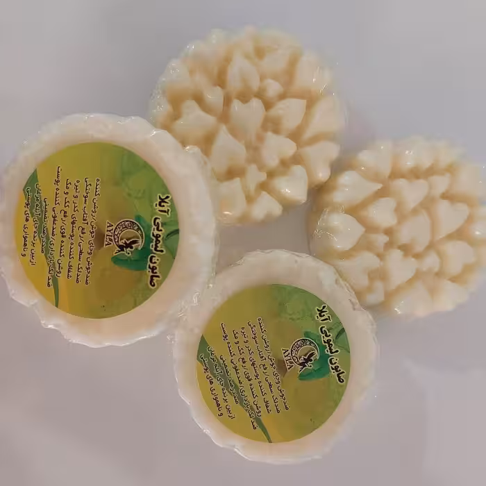 صابون لیمویی گیاهی دست ساز 