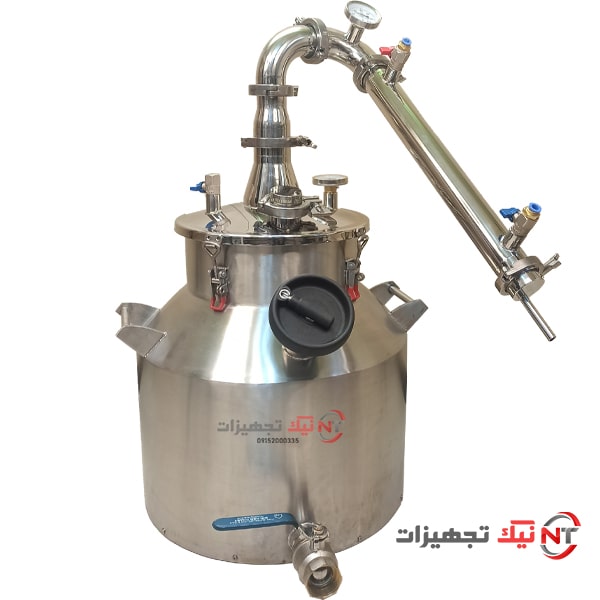 دستگاه عرق گیری A60 تمام استیل | تقطیر - فروشگاه اینترنتی نیک تجهیزات