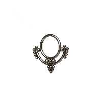 پیرسینگ گوش مدل PG278A نقره ای
