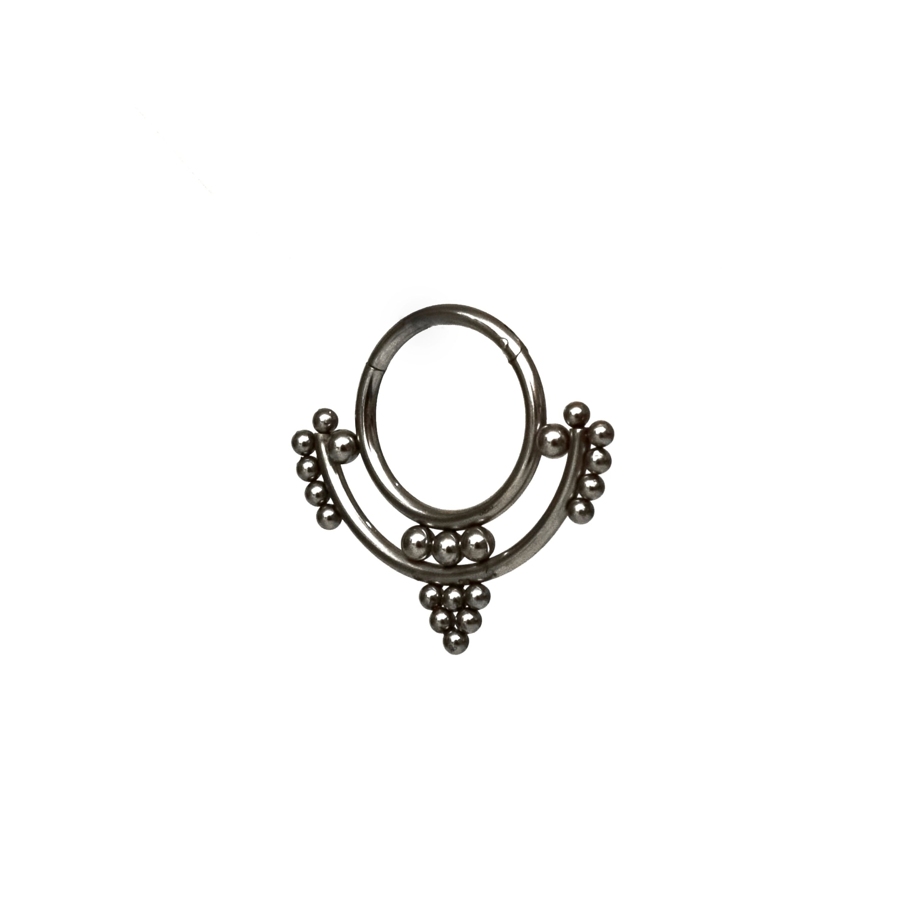 پیرسینگ گوش مدل PG278A نقره ای