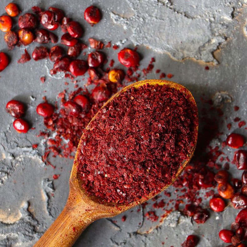 سماق قرمز  ساییده درجه یک 