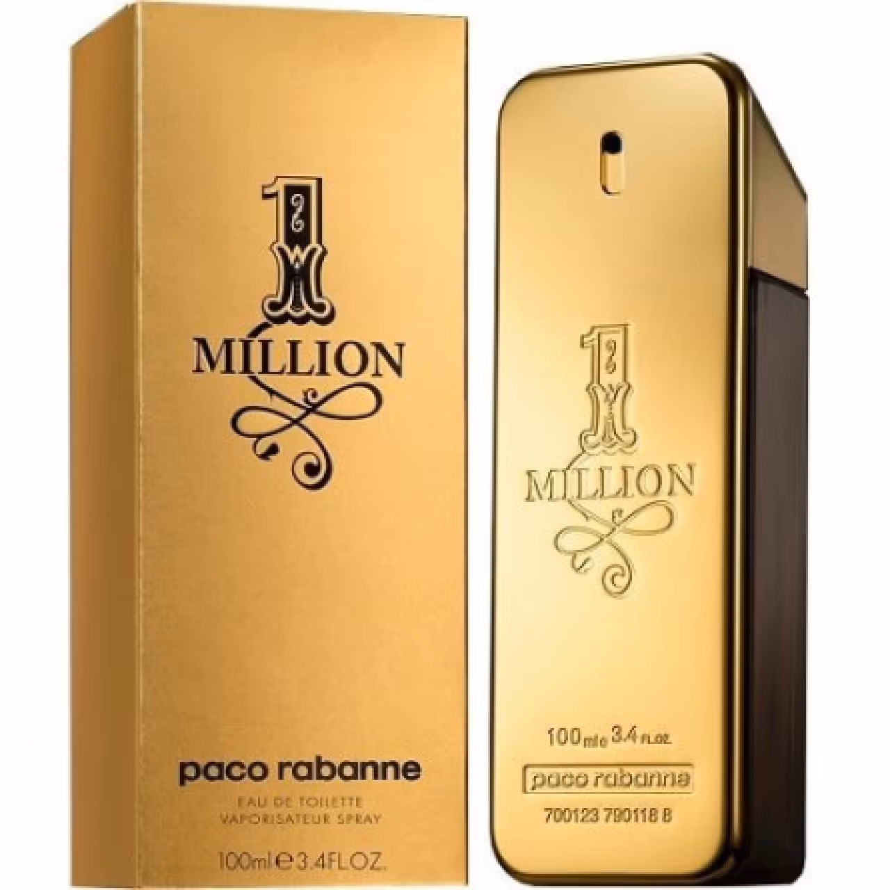 عطر ادکلن پاکو رابان وان میلیون مردانه حجم 100میل Paco Rabanne 1 Million