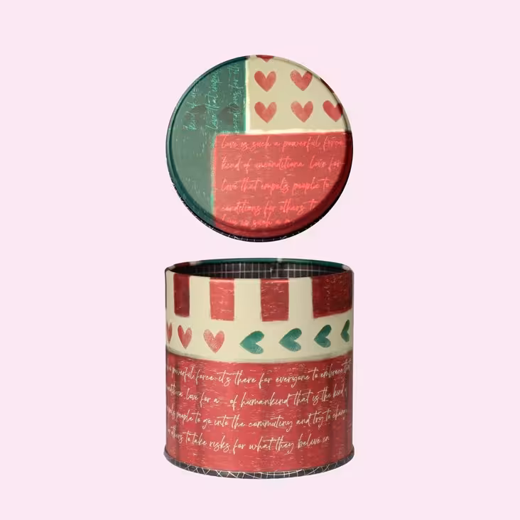 جعبه هدیه مریخ نه طرح Power of love