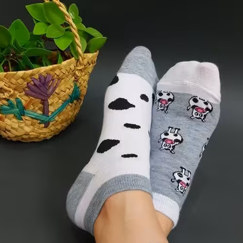 جوراب اسپرت مچی پک 10 جینی طرح های مختلف 