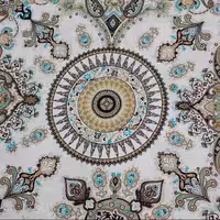 پارچه ملحفه طرح ترمه عرض 2 متر