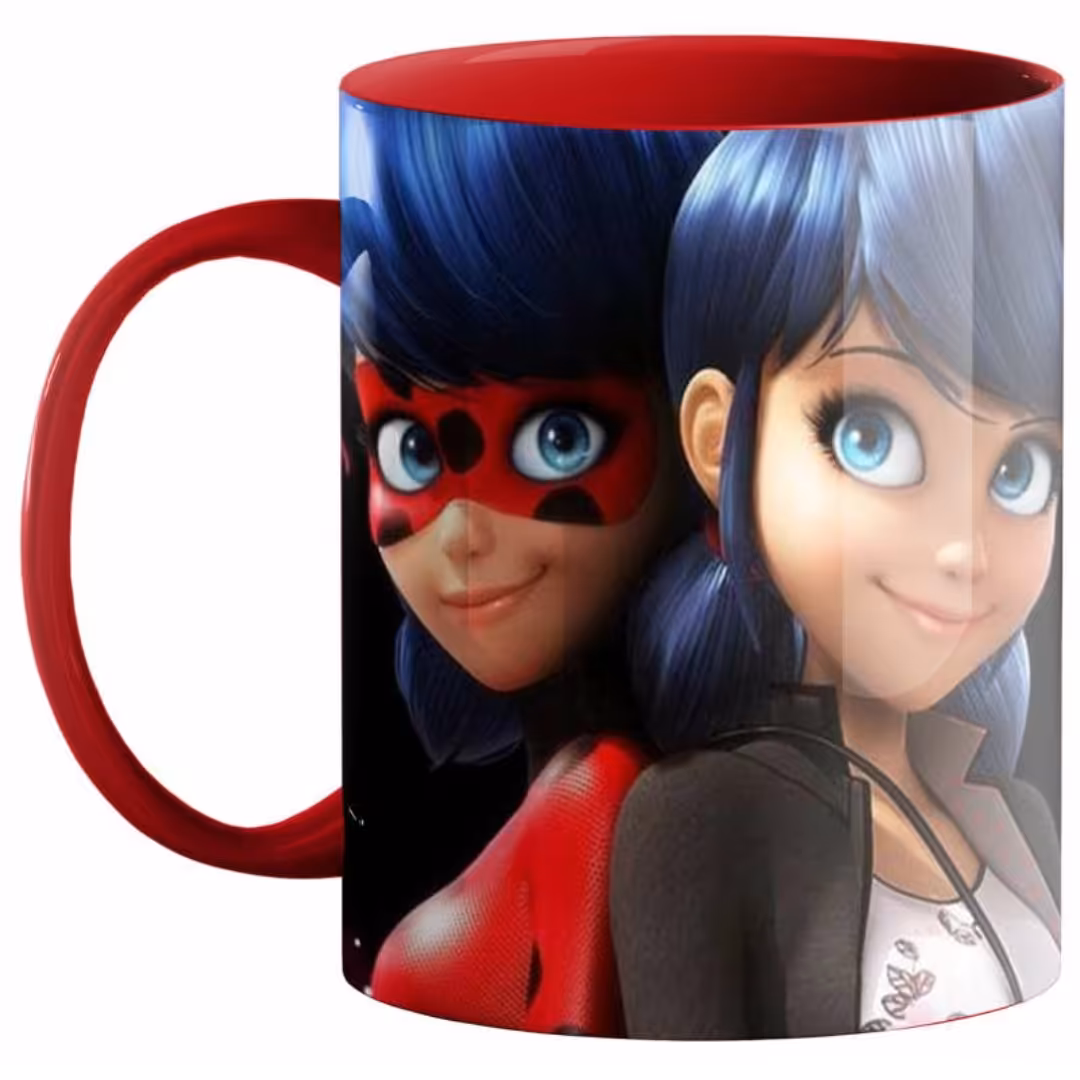 ماگ طرح دختر کفشدوزکی کد211