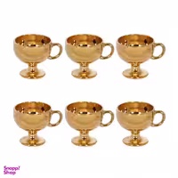 بستنی خوری بلور کاوه (Kaveh Crystal) مدل Uranus بسته 6 عددی