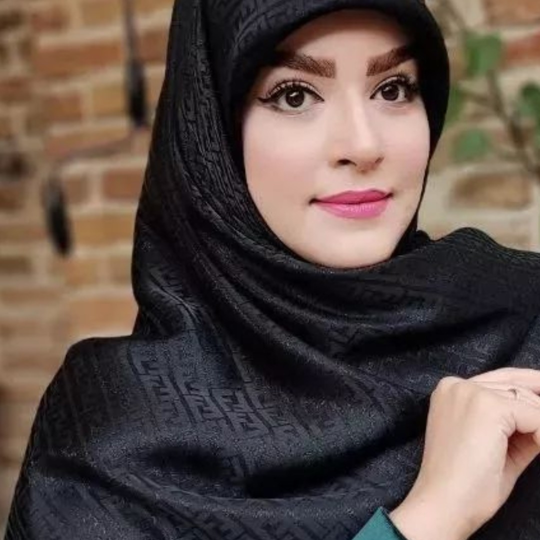 روسری ژاکارد لمه دار مناسب محرم