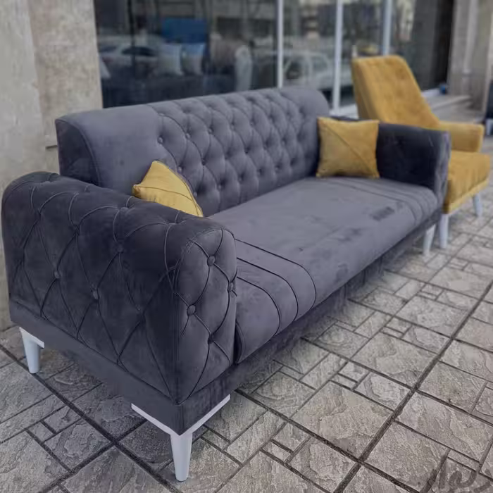 مبل  مبلمان چستر یونانی ست 7 نفره 