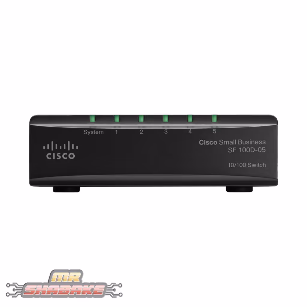 قیمت و خرید سوئیچ سیسکو SF100D-05 | مستر شبکه