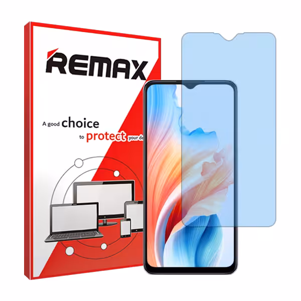 گلس اوپو A 2m (5G) مدل هیدروژلی مات آنتی بلو برند ریمکس کد S