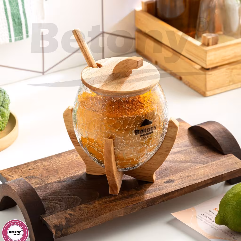 جا ادویه شیشه ترک 