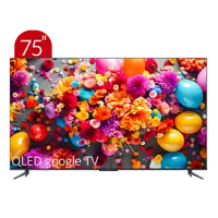 تلویزیون تی سی ال مدل C645 سایز 75 اینچ QLED UHD 4K هوشمند google TV