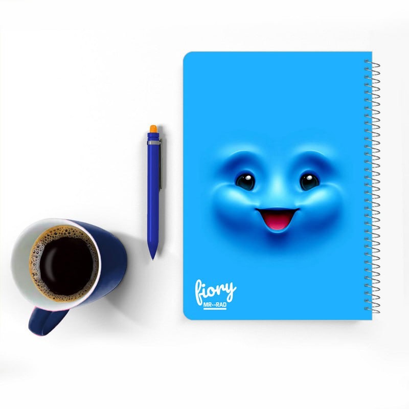 دفتر مشق ایموجی کیوت