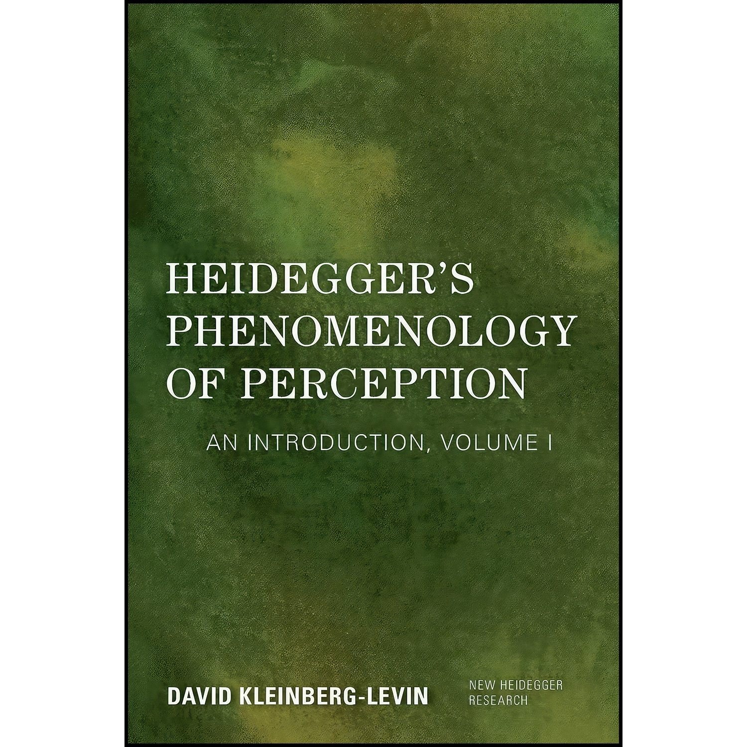 کتاب زبان اصلی Heideggers Phenomenology of Perception اثر David KleinbergLevin