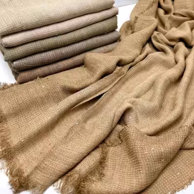 شال کنفی چهار فصل وارداتی دور ریش