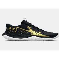 کفش بسکتبال مشکی مردانه آرم سیاه و سفید کمی کشیده شده 001 Under Armour