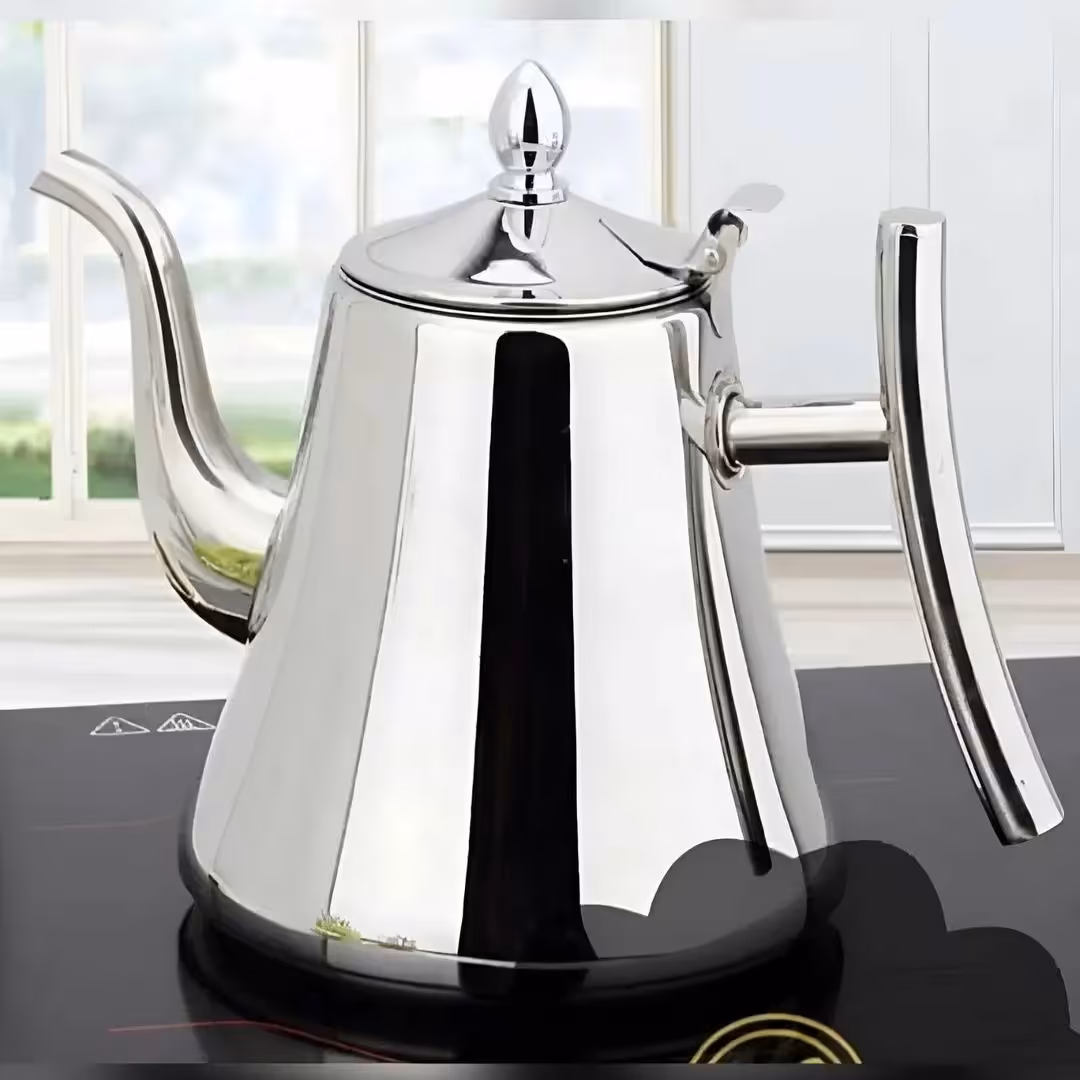 قوری تمام استیل عربی 3 سایز یونیک