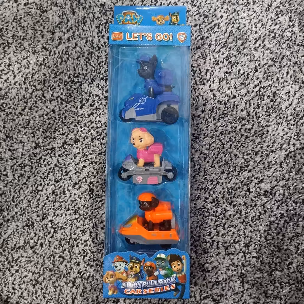 فیگور ماشین سگ های نگهبان 3تایی