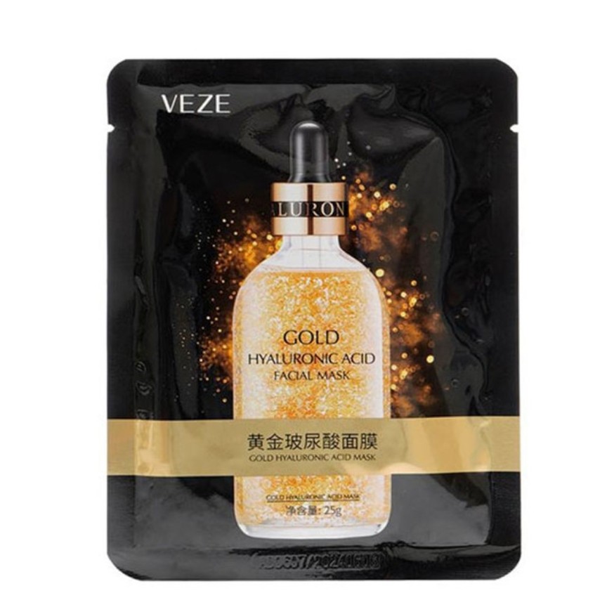 ماسک صورت طلا 