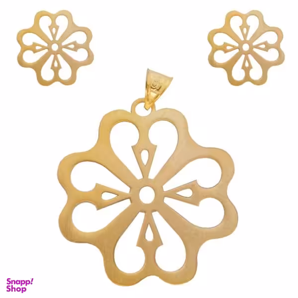 نیم ست طلا 18 عیار شانا کد S-SG13