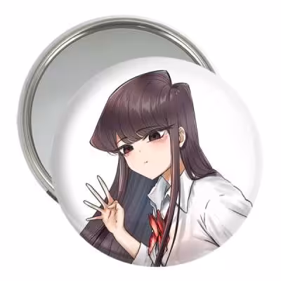 آینه جیبی خندالو مدل انیمه کومی سان کد 16092