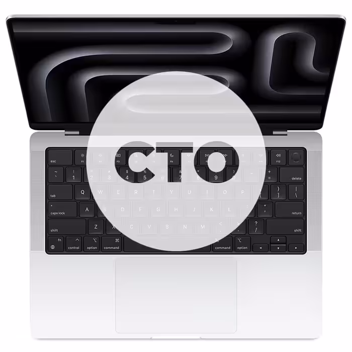 مک بوک پرو 14 اینچ M3 Pro کاستوم پردازنده 12core - 18core حافظه رم 36 گیگابایت ظرفیت 2 ترابایت SSD نقره ای Z1AX002A1 - Hiapple.ir