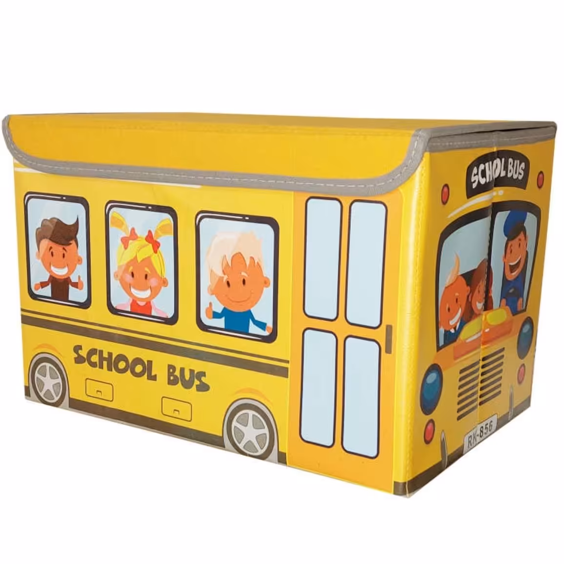 باکس ( جعبه ) اسباب بازی  ، مخصوص اتاق کودک ، زرد رنگ ، ابعاد 24 در 24 در 39 