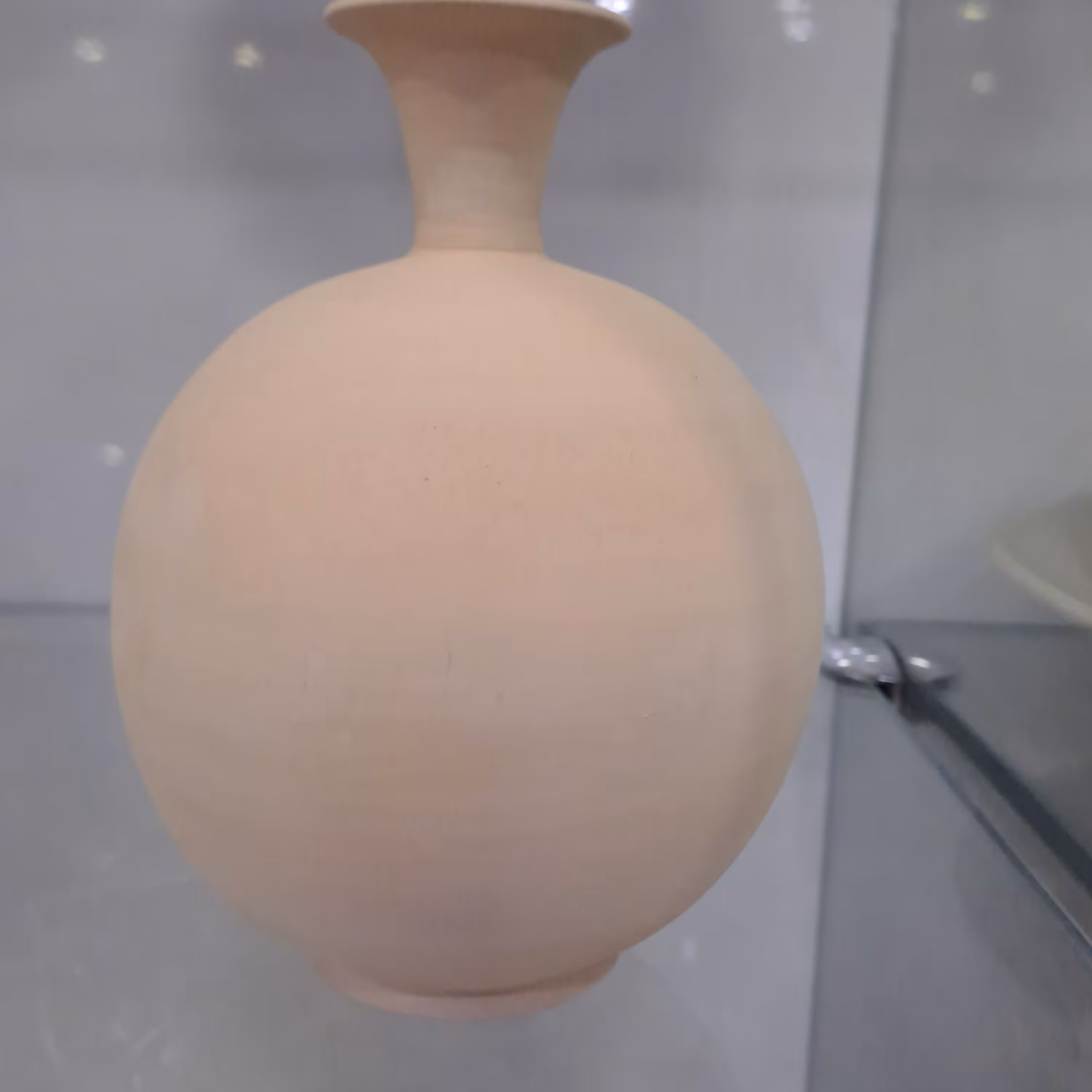 گلدان توپی سفالی 