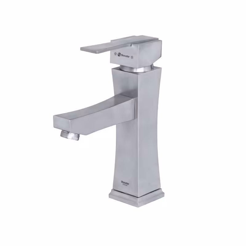 شیر روشویی شودر مدل ایمپرو کروم مات ثابت