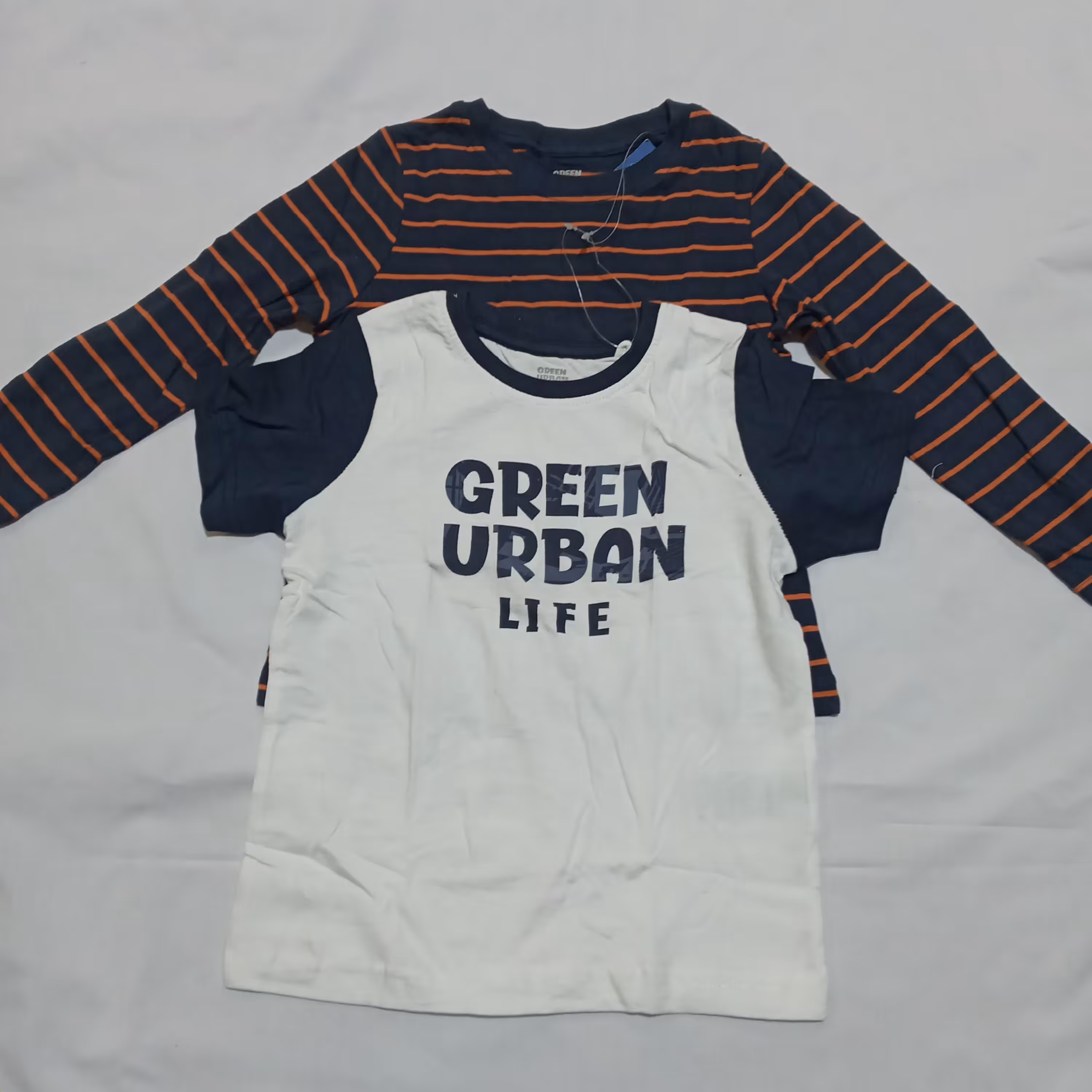 پک دوعددی بلوز آستین بلند وتیشرت پسرانه  لوپیلو