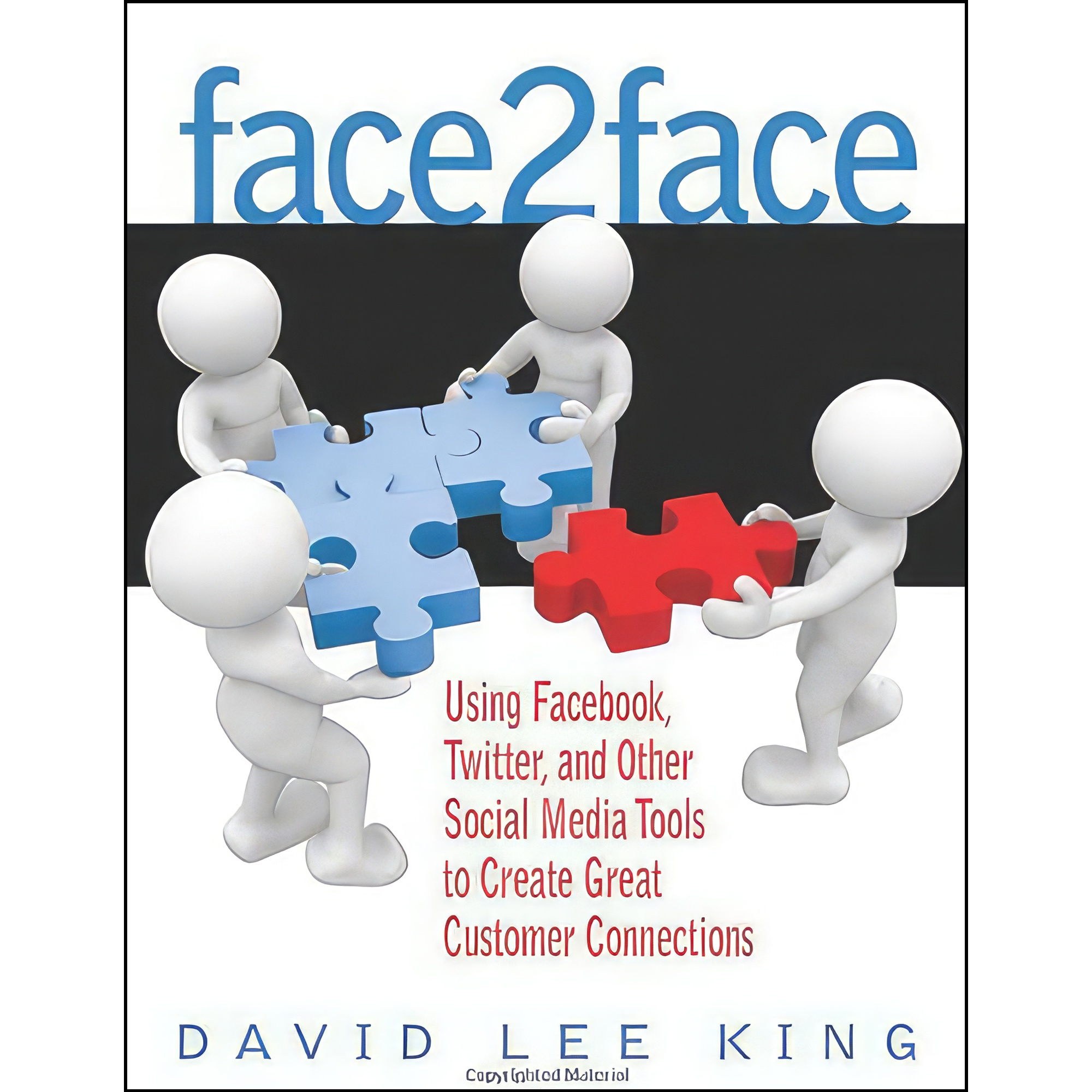 کتاب زبان اصلی FaceFace اثر David Lee King انتشارات CyberAge Books