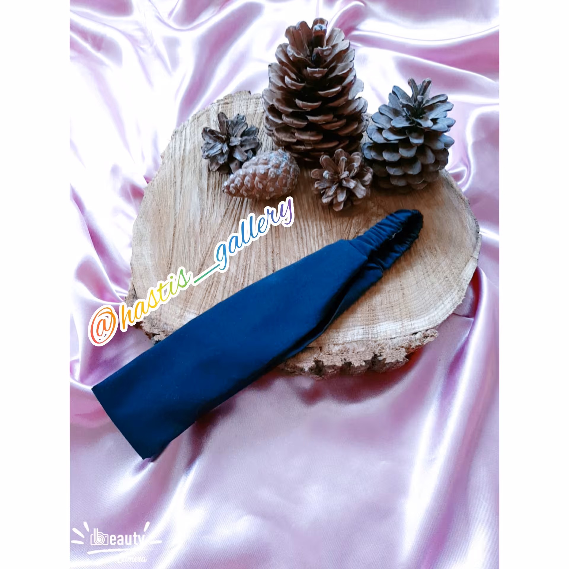 هدبند ساده ی مشکی