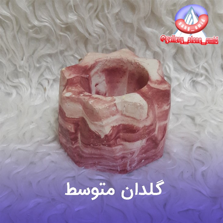 سنگ مصنوعی گلدان متوسط