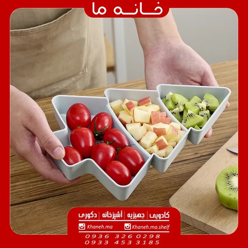 اردو خوری طرح کاج پلاستیکی مدل k6