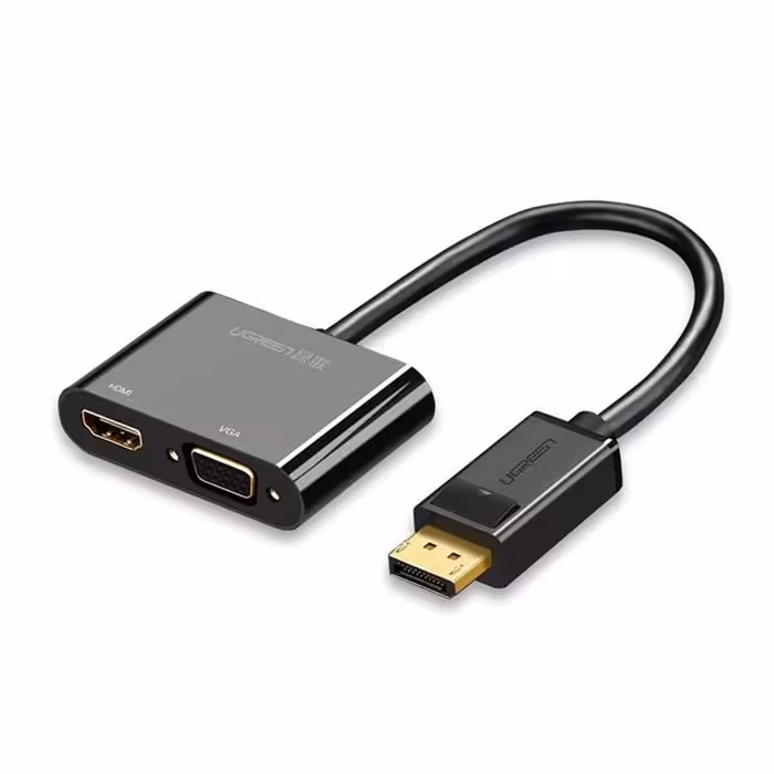 مبدل DisplayPort به HDMI/VGA یوگرین مدل MM138-40367