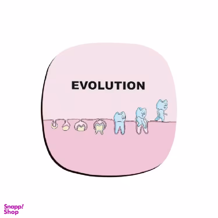 زیر لیوانی ترمه طراحان ایده (Terme Tarrahan Ide) طرح دندان کد cfp1932