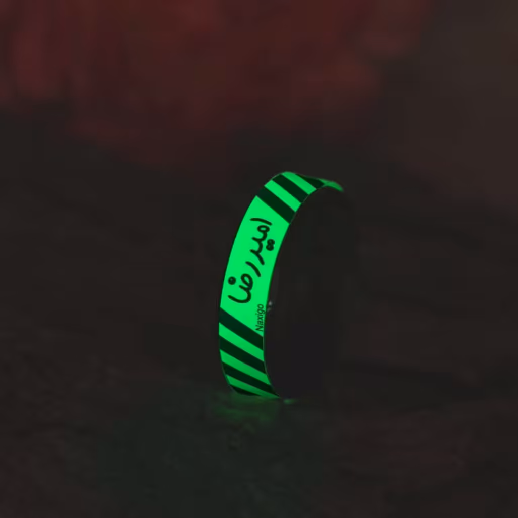 انگشتر طرح اسم محمد با قیمت مناسب و کیفیت عالی مناسب هدیه دادن 