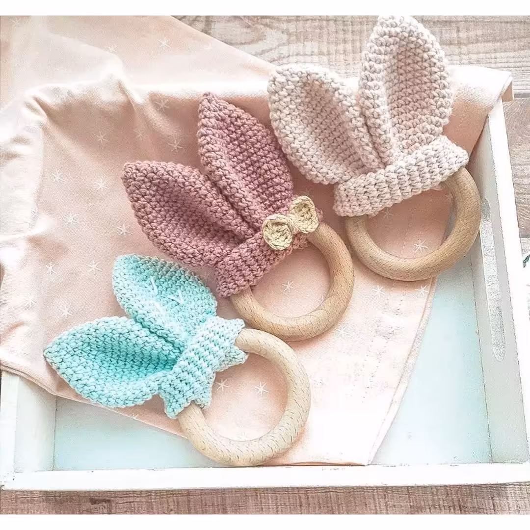 جغجغه گوش خرگوشی دونه ای