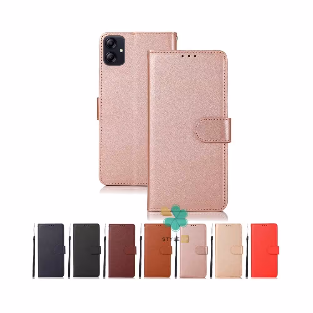 کیف گوشی چرمی مدل ایمپریال قفل دار مناسب سامسونگ Galaxy A04e