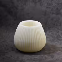 قالب سیلیکونی گلدان تخم مرغی شیار جدید 5