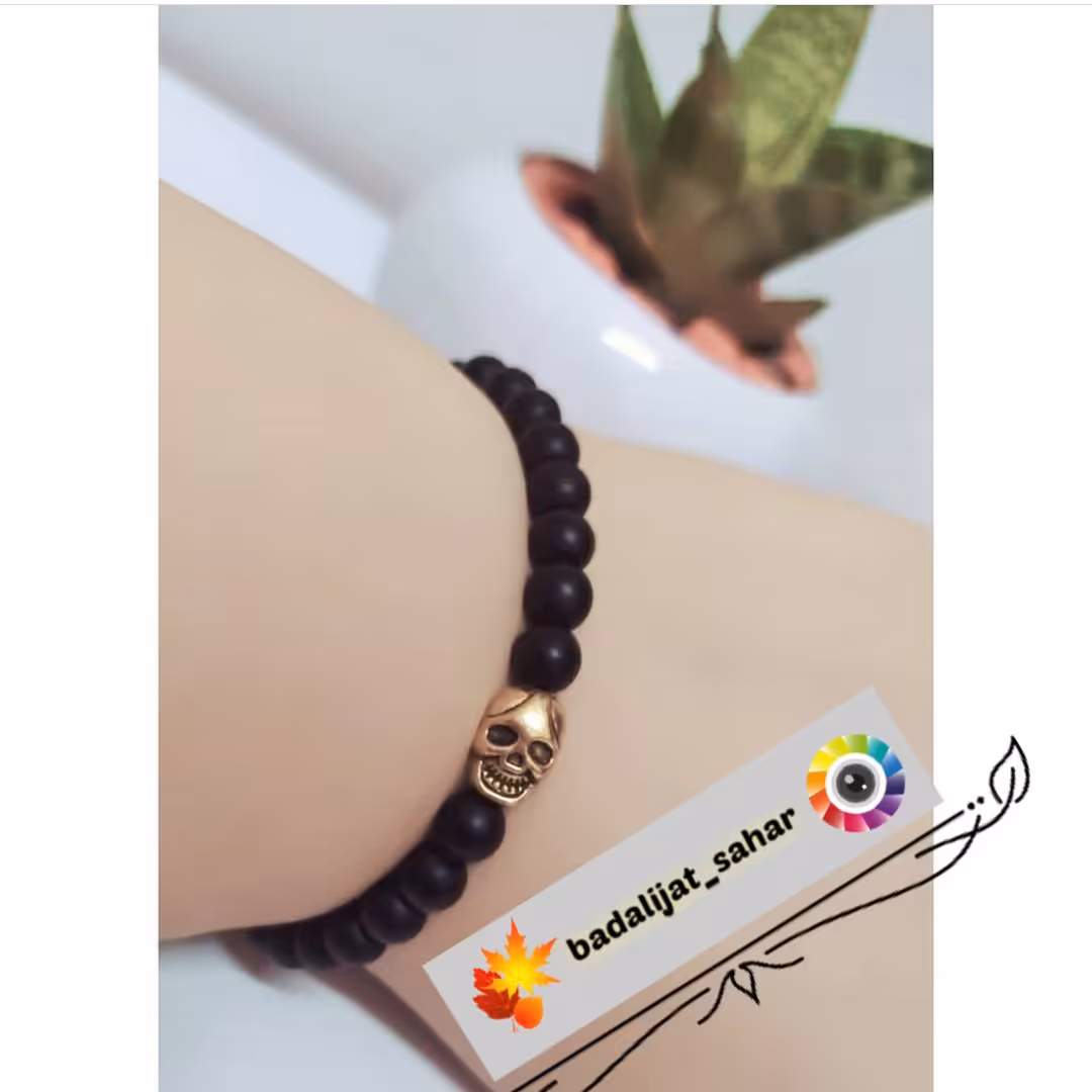 دستبند زیبا مدل اسکلت
