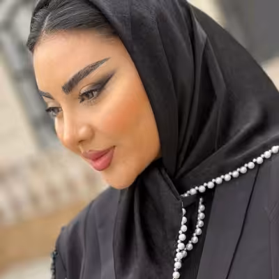 مینی اسکارف مرواریدی