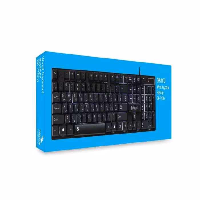 قیمت و خرید کیبورد بیاند مدل BK-7100W - آی تی کاشفی
