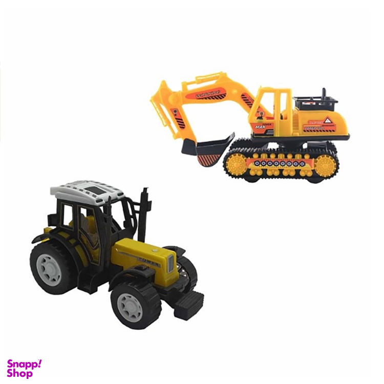 ست ماشین مدل crane مجموعه 2 عددی