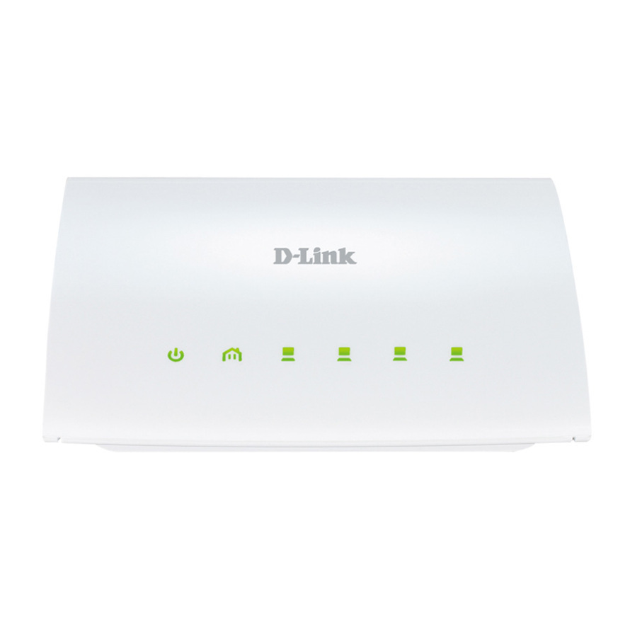 سوئیچ 4 پورت پاورلاین دی لینک DHP-346AV