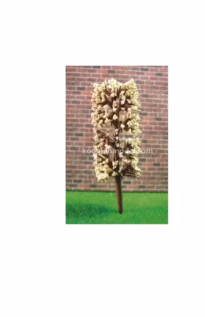 ماکت کاج پارکی سفید کومه سایز 3cm کد 190 بسته 10 عددی