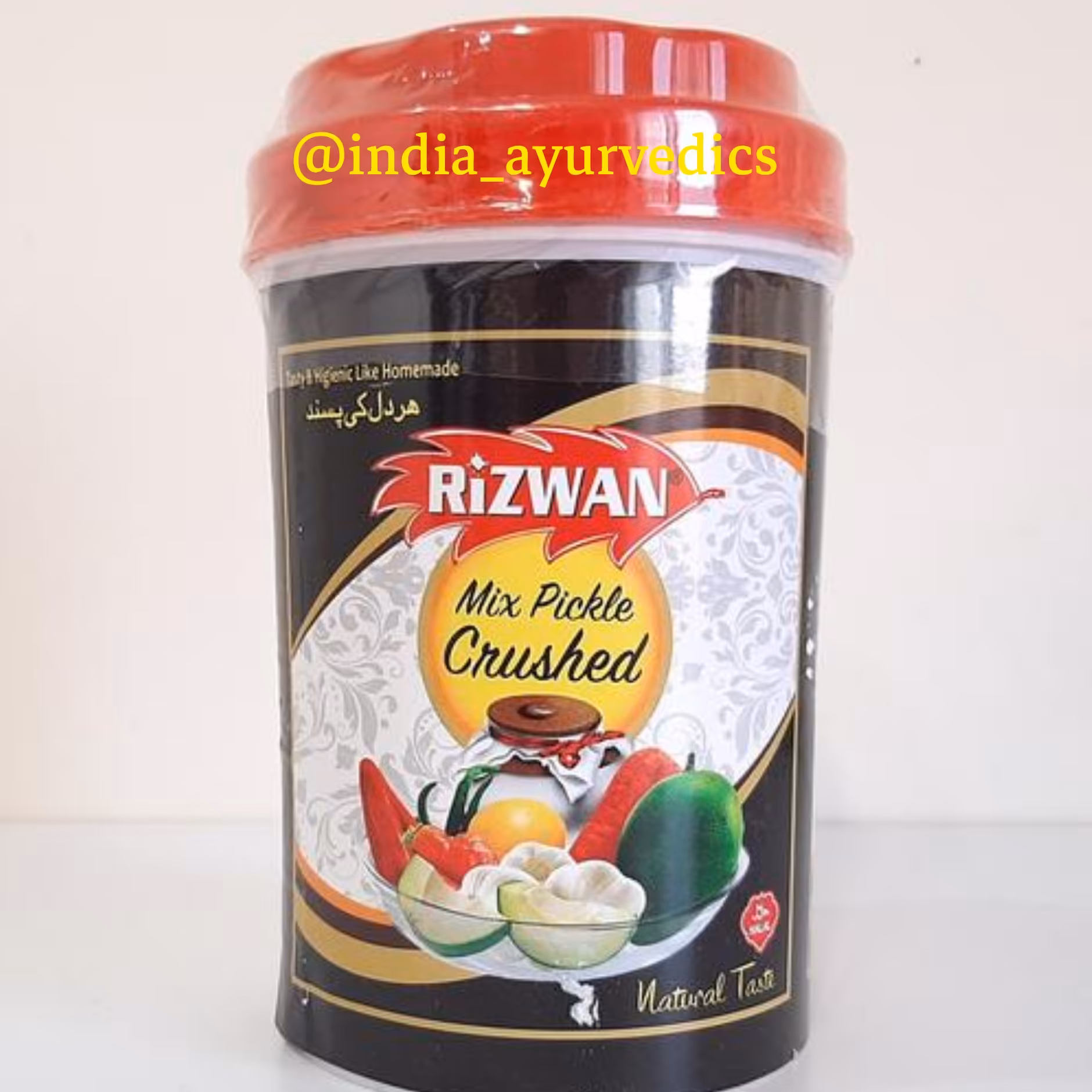 ترشی مخلوط انبه و سبزیجات،یک کیلویی بدون هسته تولید پاکستان 