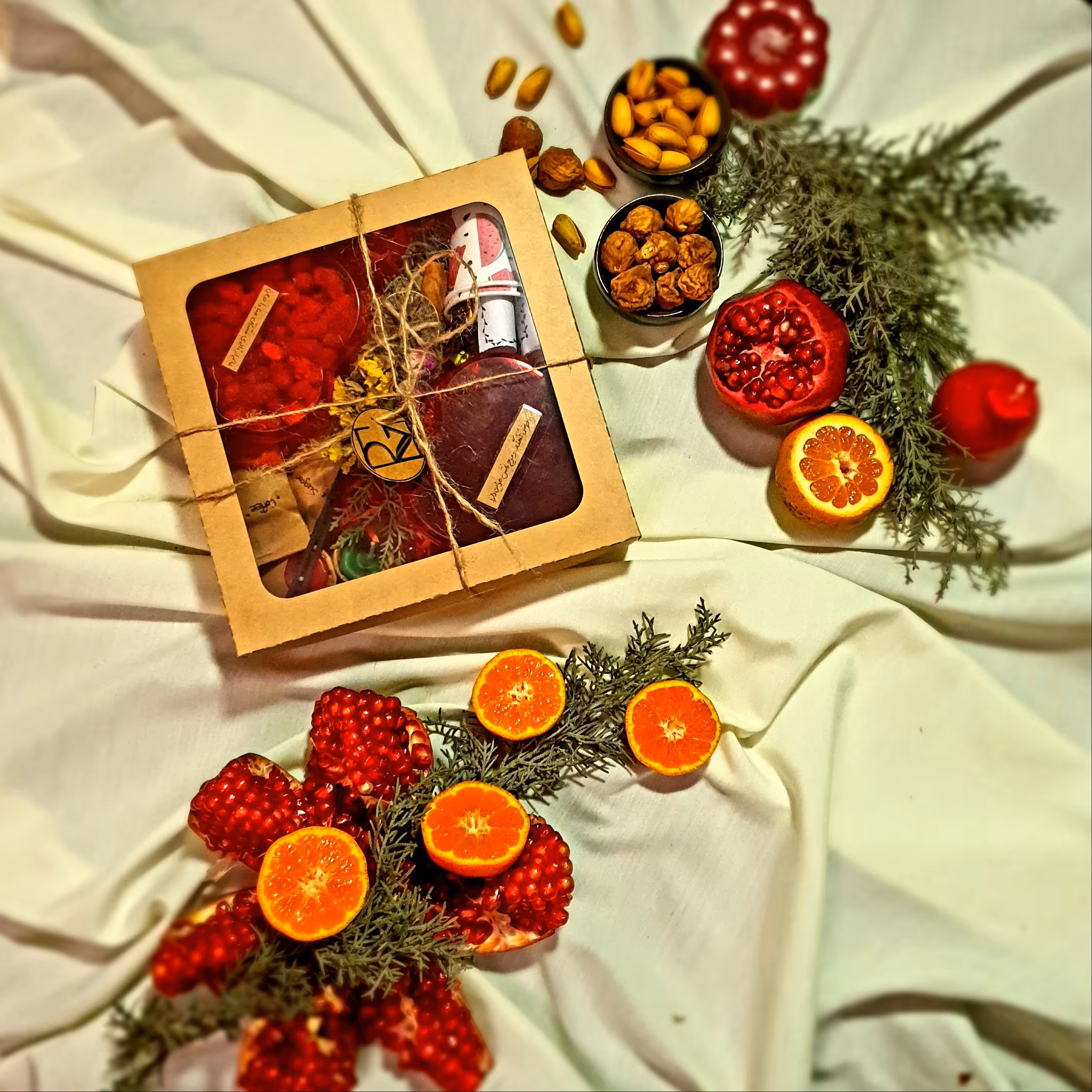 باکس هدیه لوکس - میوه خشک و...