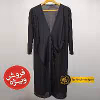 مانتو بهاره یقه آبشاری (بوتیک ترگل)